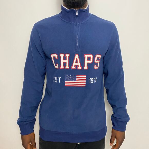 Chaps Ralph Lauren quarter zip fleece Sz medium